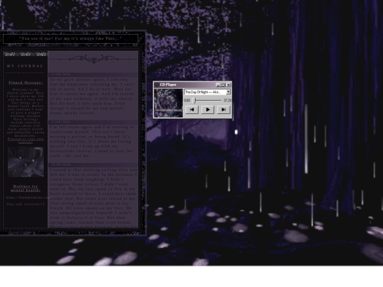 journal screenshot
