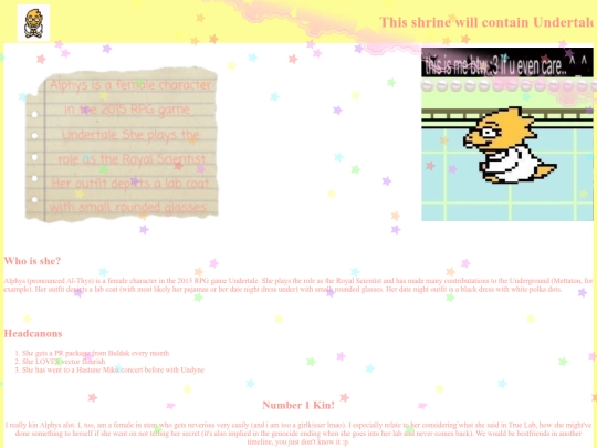 shrines/alphys screenshot