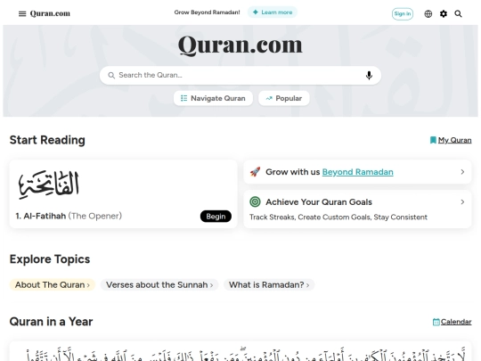 Quran/10.index screenshot