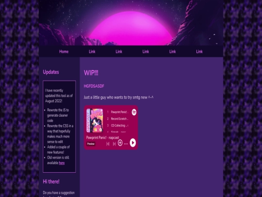 index screenshot