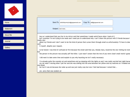 email screenshot
