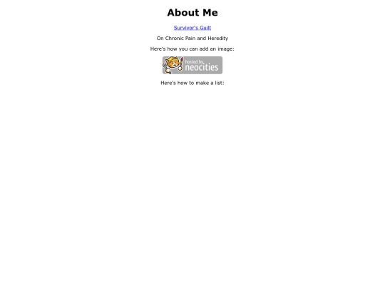poet/aboutme screenshot