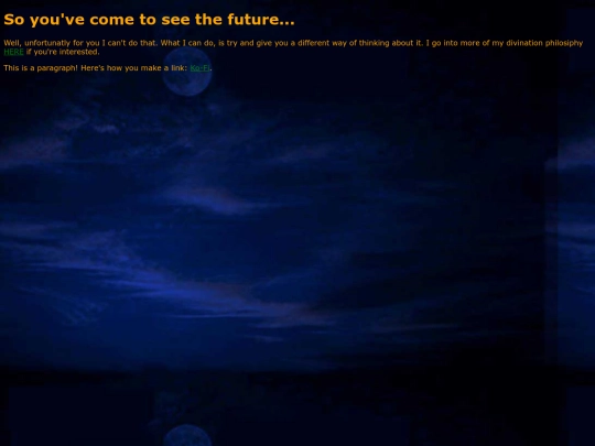 divination/divination screenshot