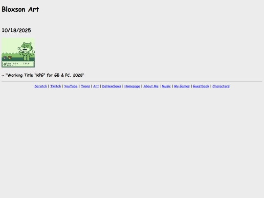 Art/BloxsonStuff screenshot