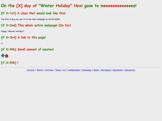 Holiday/Winter screenshot
