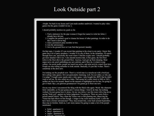 Letsplays/LookOutside/look_part2 screenshot