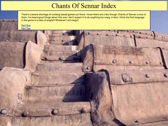 Letsplays/chantsofsennar/SennarIndex screenshot