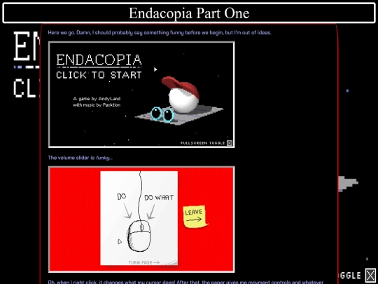 Letsplays/endacopia/endacopiaPartOne screenshot