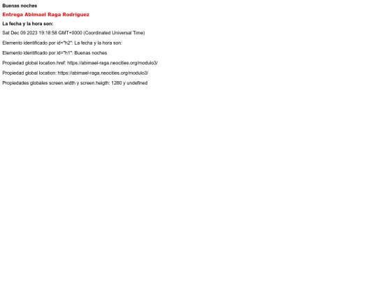 modulo3 screenshot