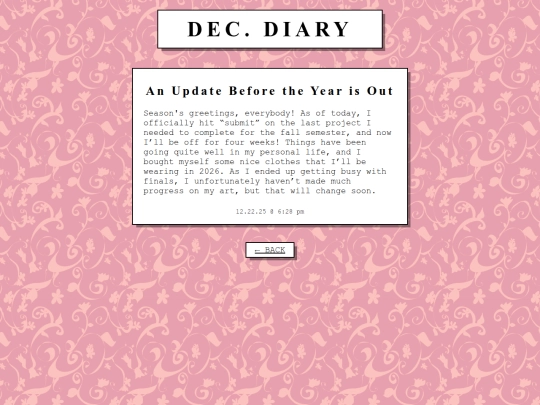 diary/dec25 screenshot