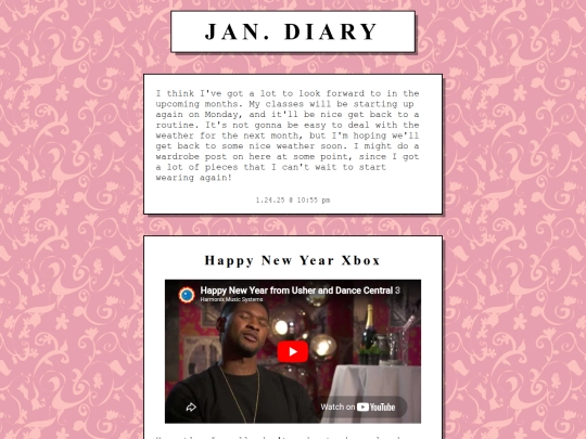 diary/jan26 screenshot