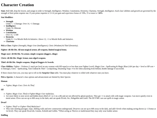 ODNDCharacter screenshot