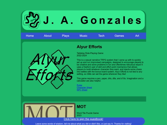 pages/games screenshot