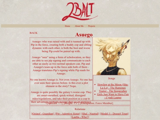 DFTO Characters/Calling All Ocupants/Asuego screenshot