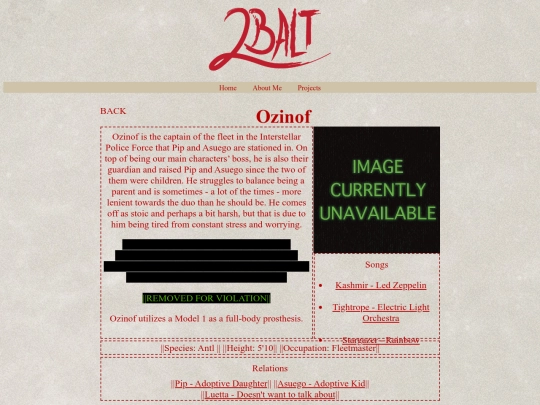 DFTO Characters/Calling All Ocupants/Ozinof screenshot