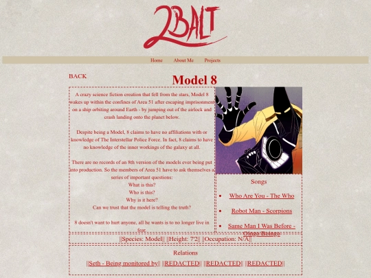 DFTO Characters/Down In The Underground/Model8 screenshot