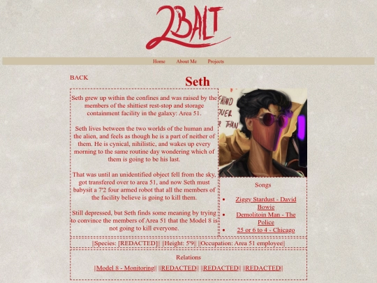DFTO Characters/Down In The Underground/Seth screenshot