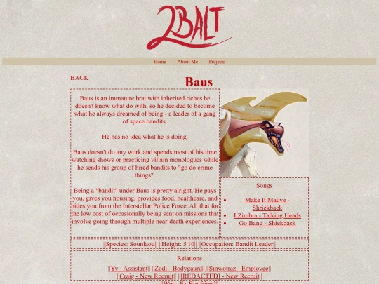 DFTO Characters/Sticky Situation/Baus screenshot