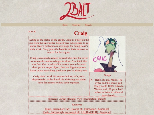 DFTO Characters/Sticky Situation/Craig screenshot