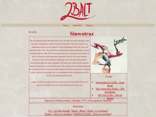 DFTO Characters/Sticky Situation/Sinwotraz screenshot