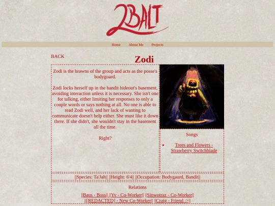 DFTO Characters/Sticky Situation/Zodi screenshot