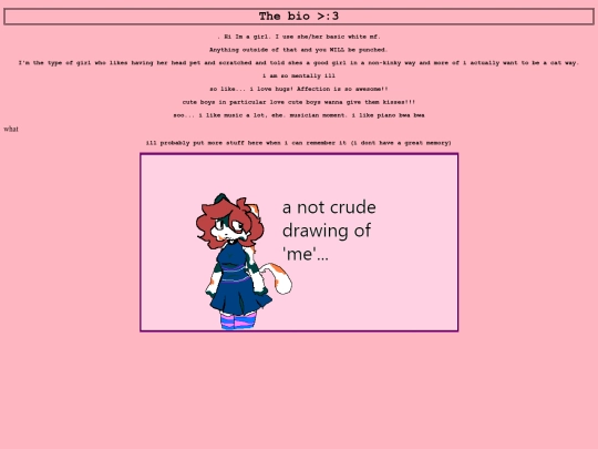 bio screenshot
