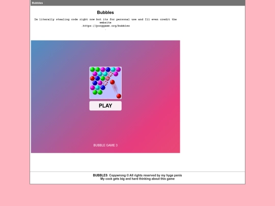 bubbles screenshot