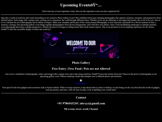 events/event screenshot