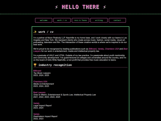 work screenshot