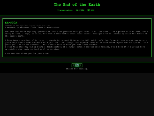 info screenshot