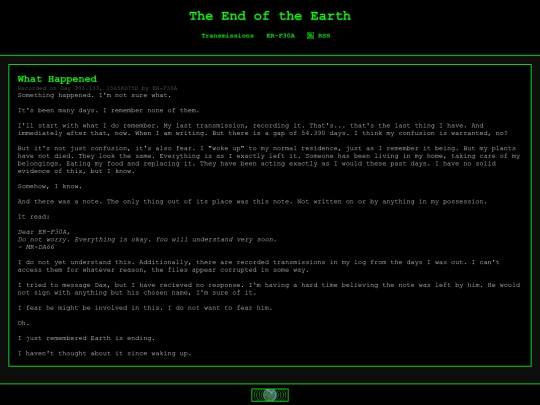 what-happened screenshot
