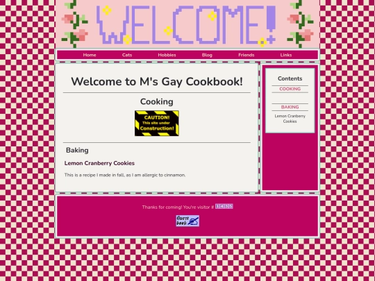 Cookbook screenshot