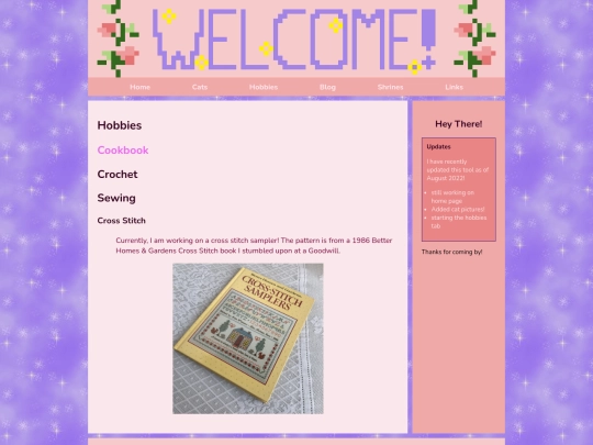 hobbies screenshot