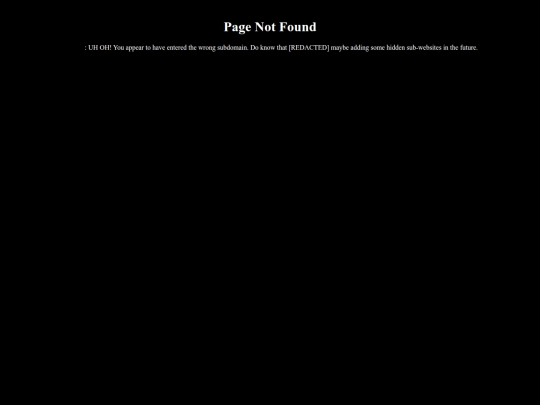 not_found screenshot