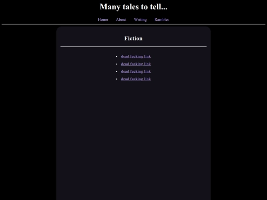 writing screenshot