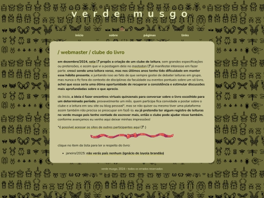 webmaster/clubedolivro screenshot