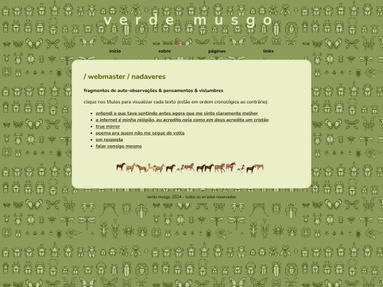 webmaster/nadaveres screenshot