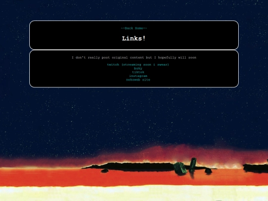links screenshot