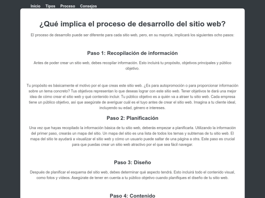 act25/proceso screenshot