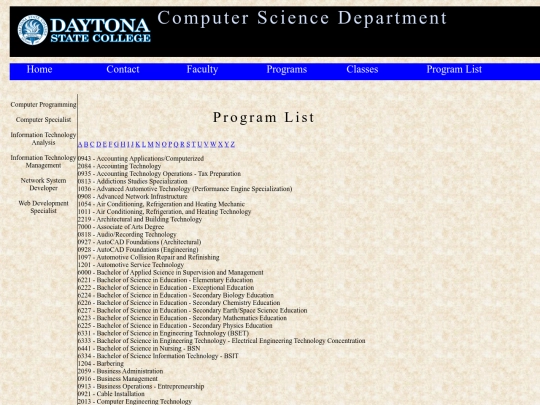 Chapter4/ProgramList screenshot