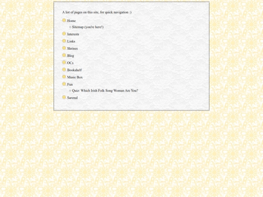 sitemap screenshot