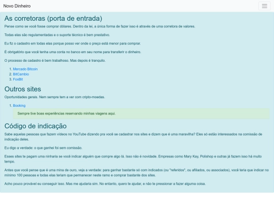 corretoras screenshot