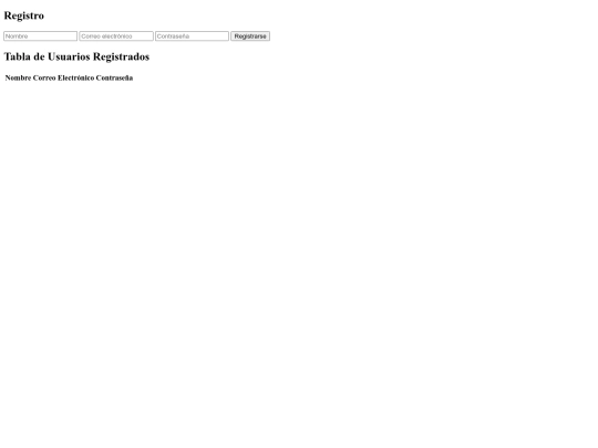 Registro screenshot