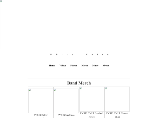 pvris/merch screenshot