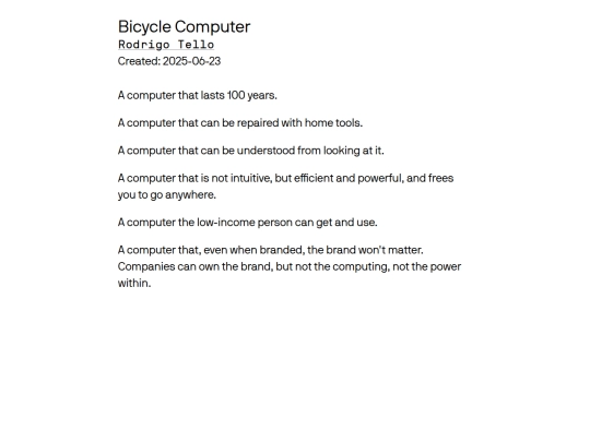 bicycle-computer screenshot