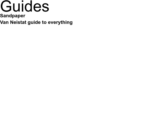 guides screenshot