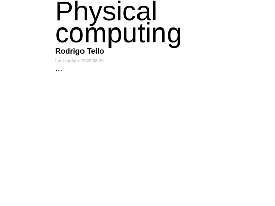 physical-computing screenshot