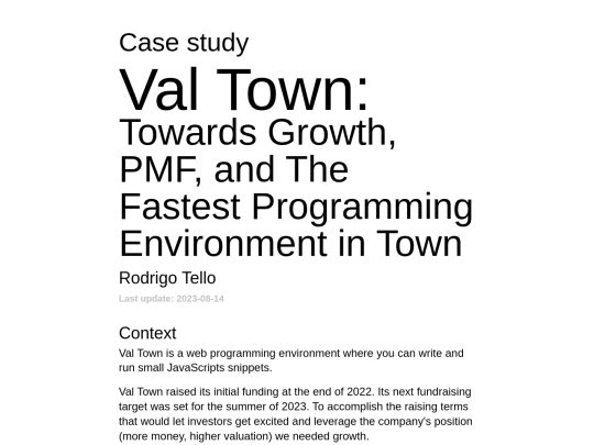 portfolio/case-study-val-town screenshot
