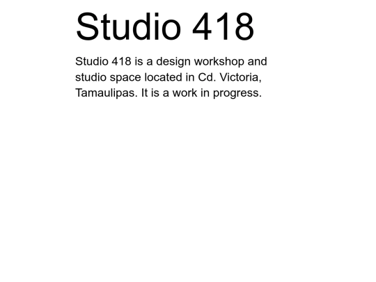 studio-418 screenshot