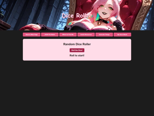 diceroll screenshot